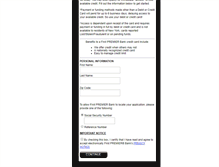 Tablet Screenshot of mypremiersecuritydeposit.net